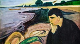 Norske konstnären Edward Munch skildrade bland annat tillstånd av depression i sin konst.